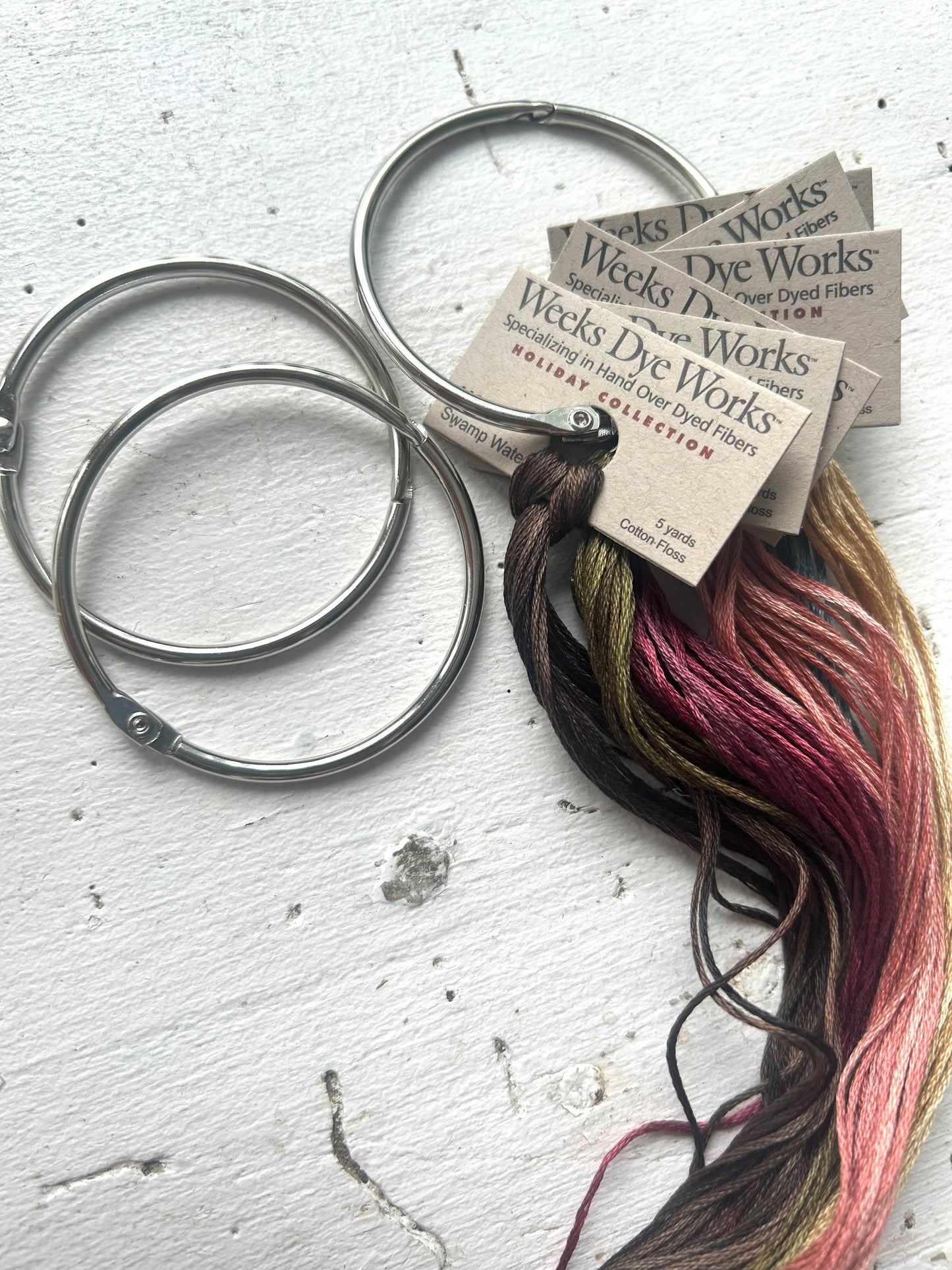Set of 3 Thread Rings