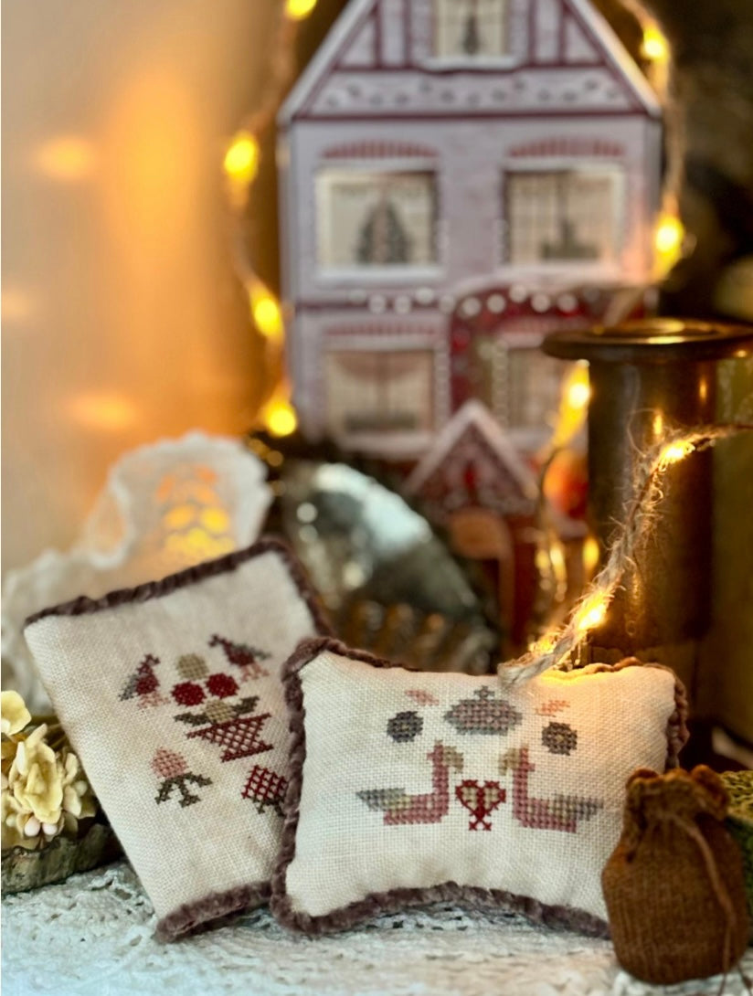 The Little Red House Sampler Pattern *PDF*