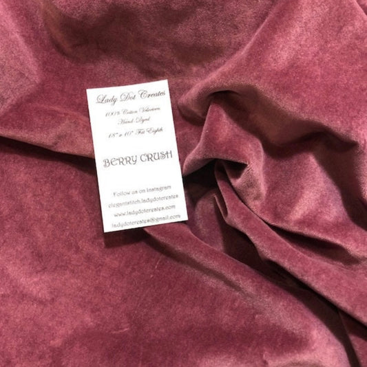 Berry Crush Velveteen from lady Dot Creates