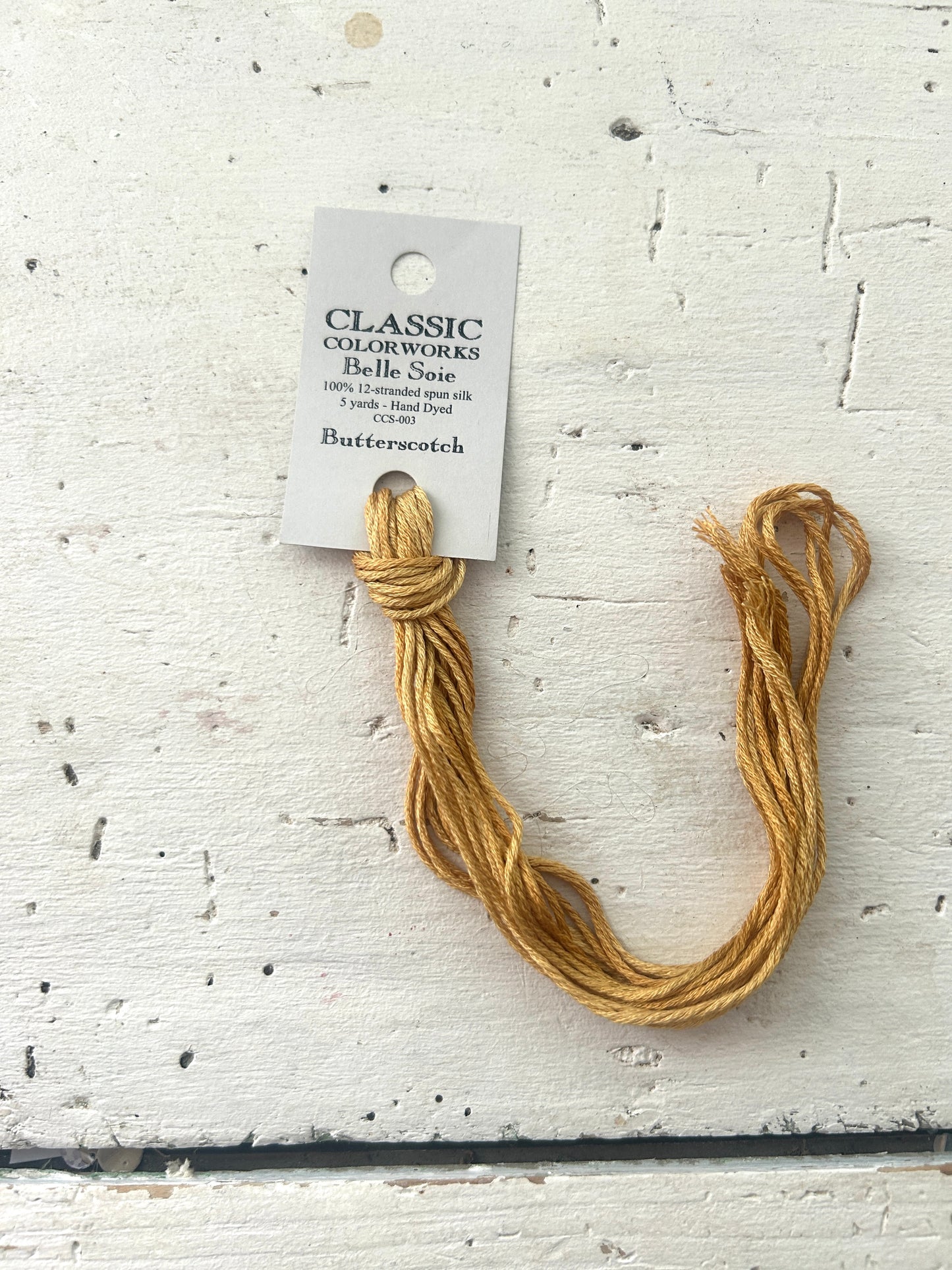 CCS - 003 Belle Soie Silk Butterscotch
