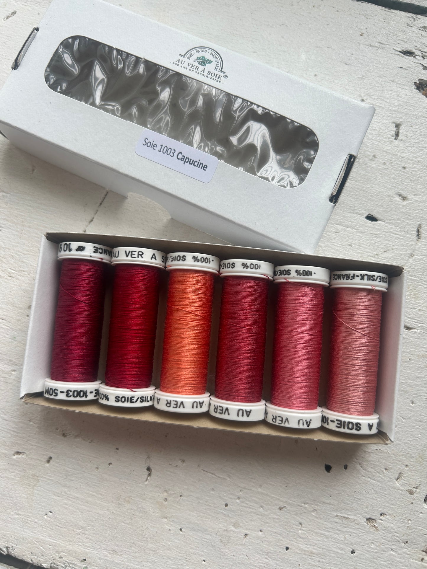 Au Ver a Soie 1003 - Set of 6 Capucine