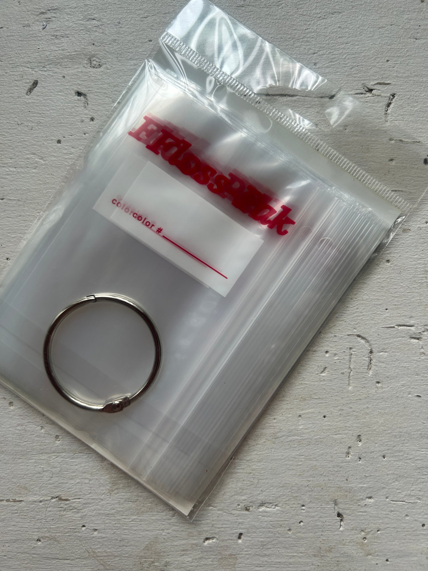 Floss-Pak - 15 bags including storage ring