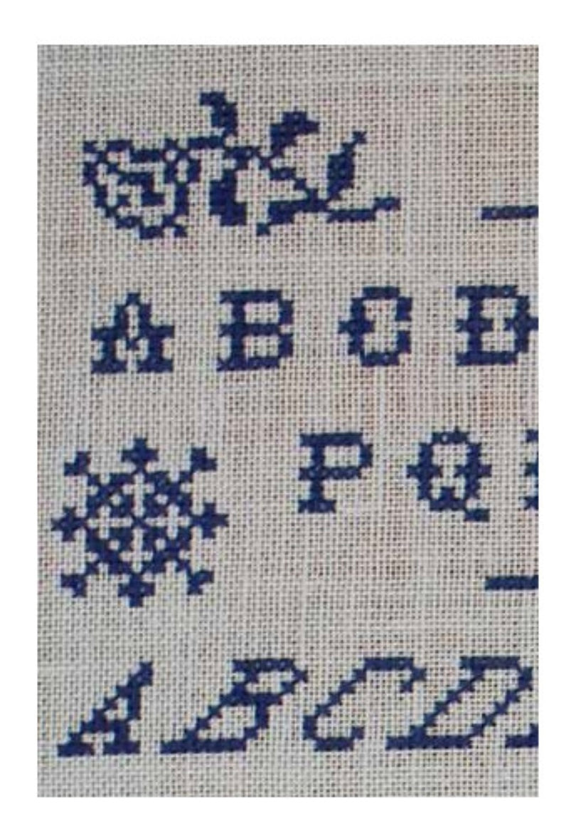 SAJOU CROSS STITCH CHART VINTAGE SAMPLER N°4