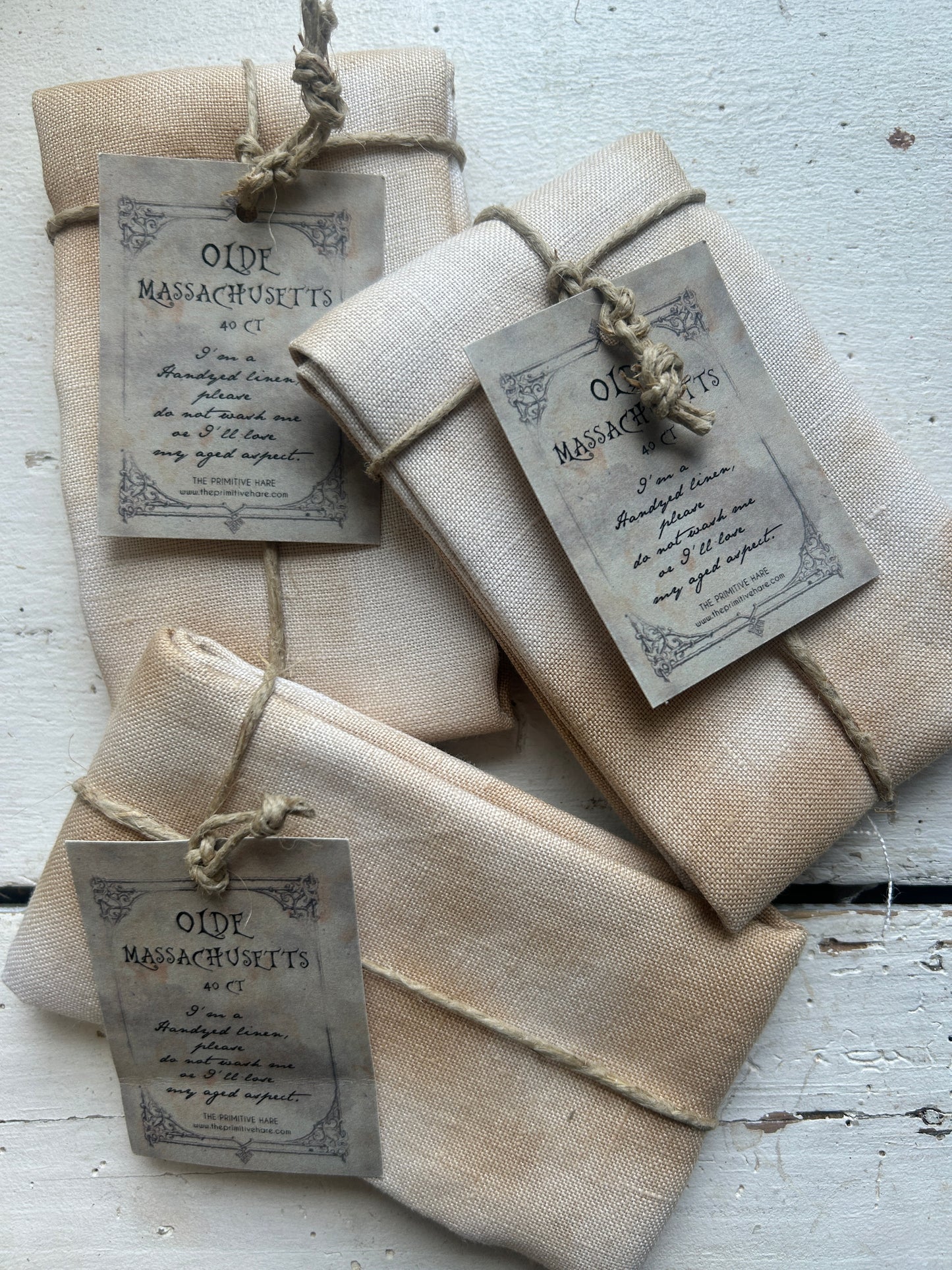 The Primitive Hare - 40ct Olde Massachusetts Linen