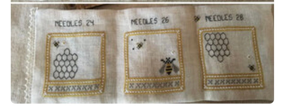 The Primitive Hare - Bee Queen of the Needles Series Pattern