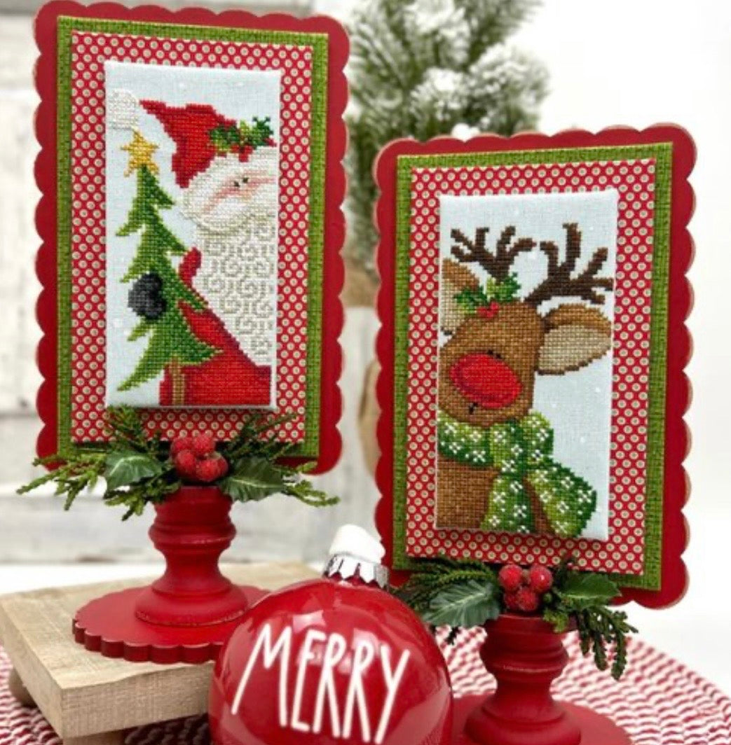 Dirty Annie's Santa and Rudolph
