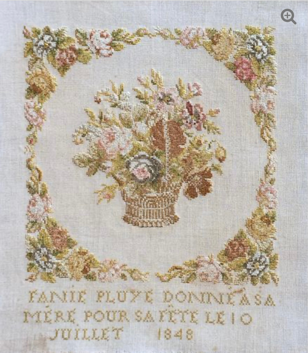 Fanie Pluye 1848 Printed Pattern