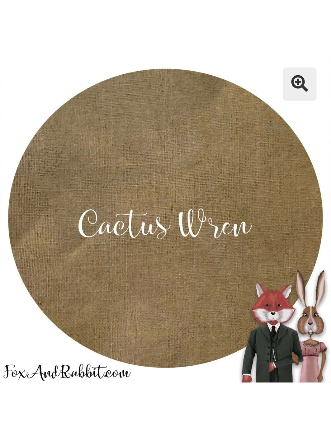 Fox and Rabbit 40ct Cactus Wren