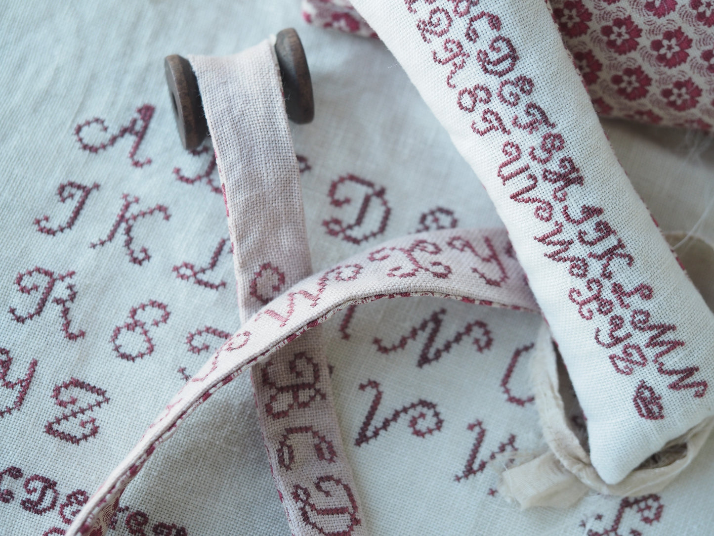 Antique Alphabet Sampler Pattern *PDF*