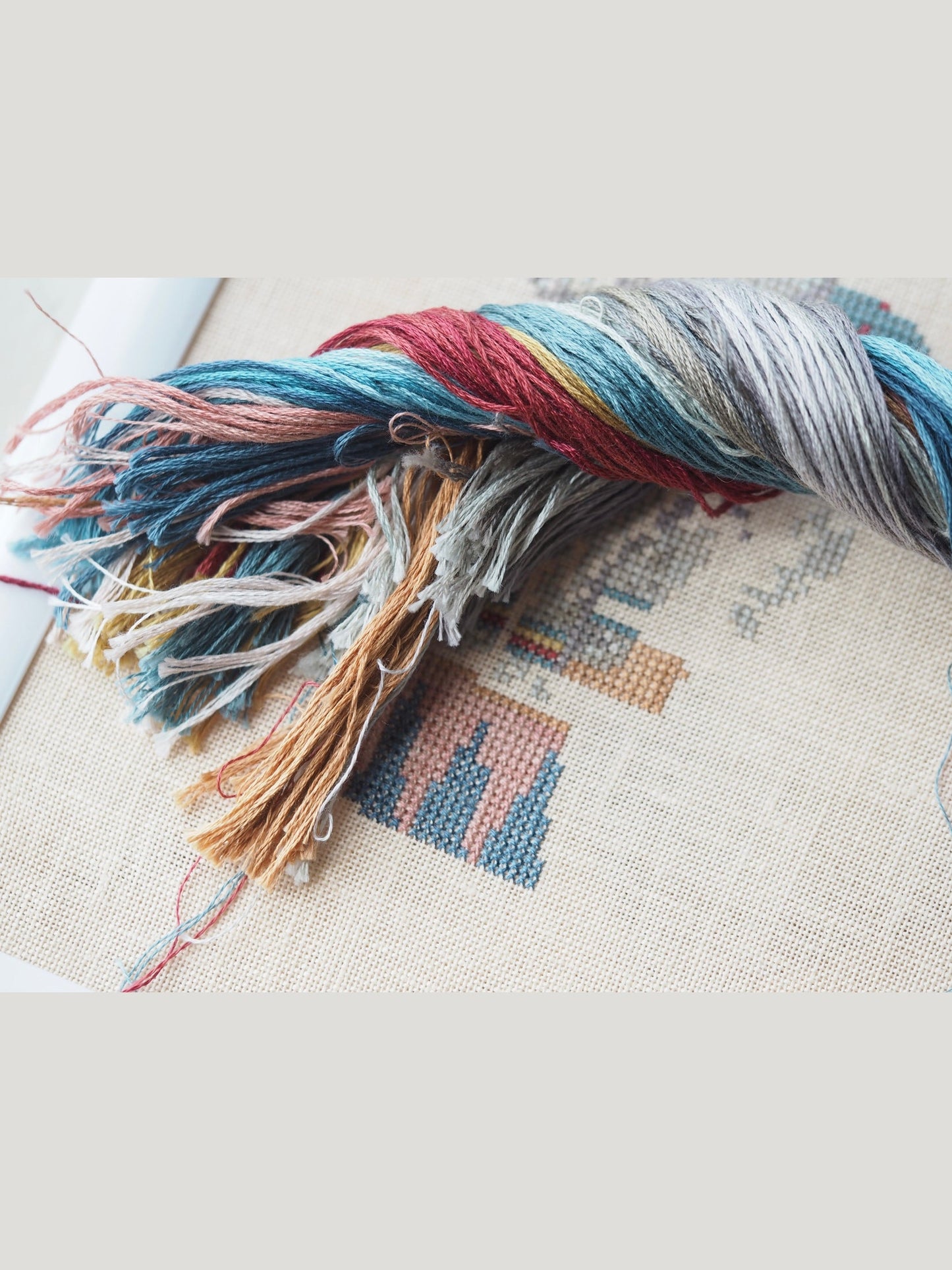 Cross Stitch Material Pack - The Stitchery Summer Celebration Box