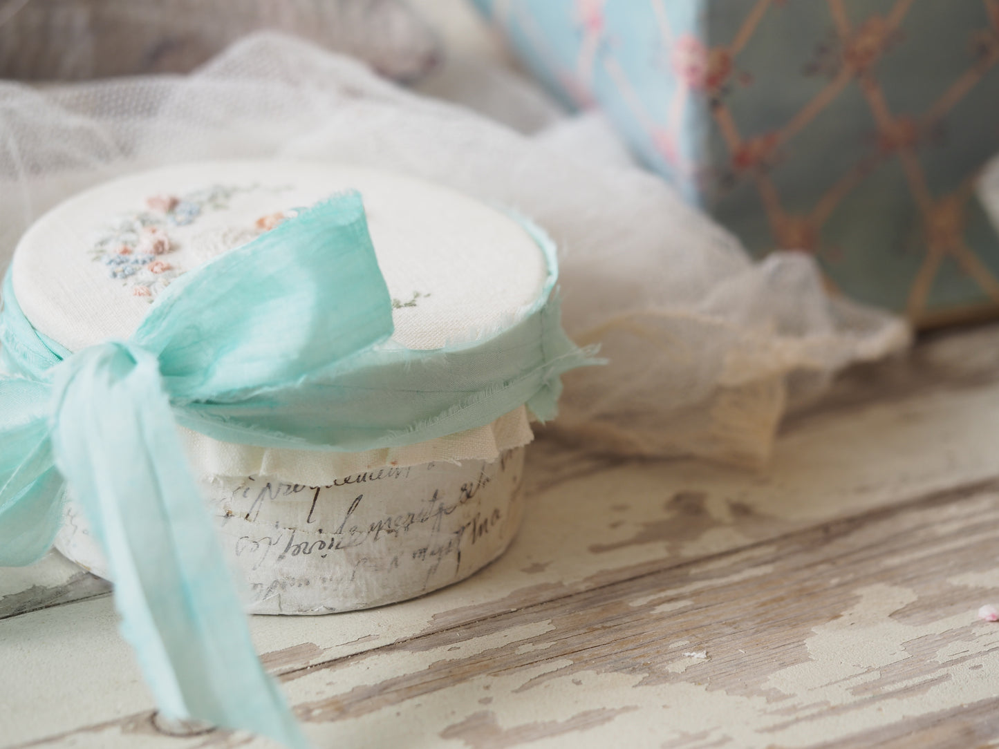 Cerulean Blue American Seam Binding 14mm Ribbon