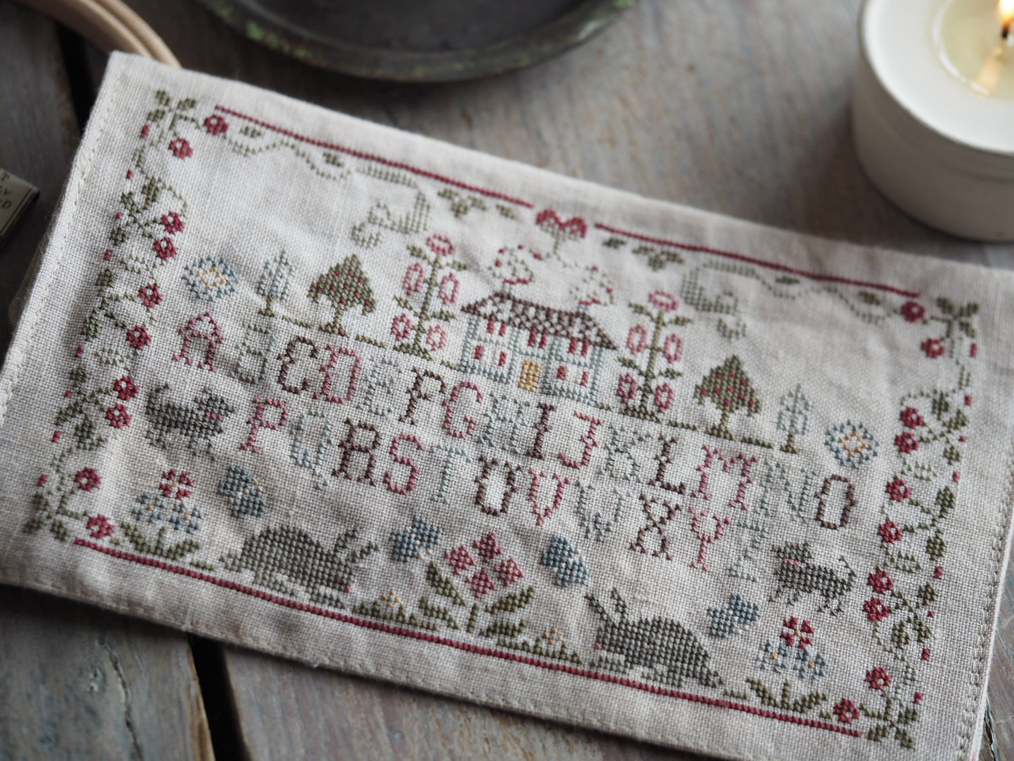 Cherry Garden Sampler PDF Pattern