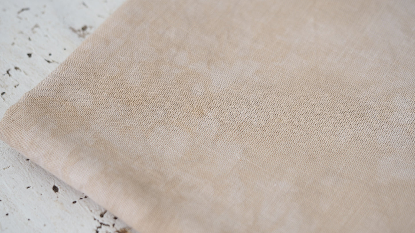 Shrekie's Tan 36ct from NeedleBling Linen (zweigart base)