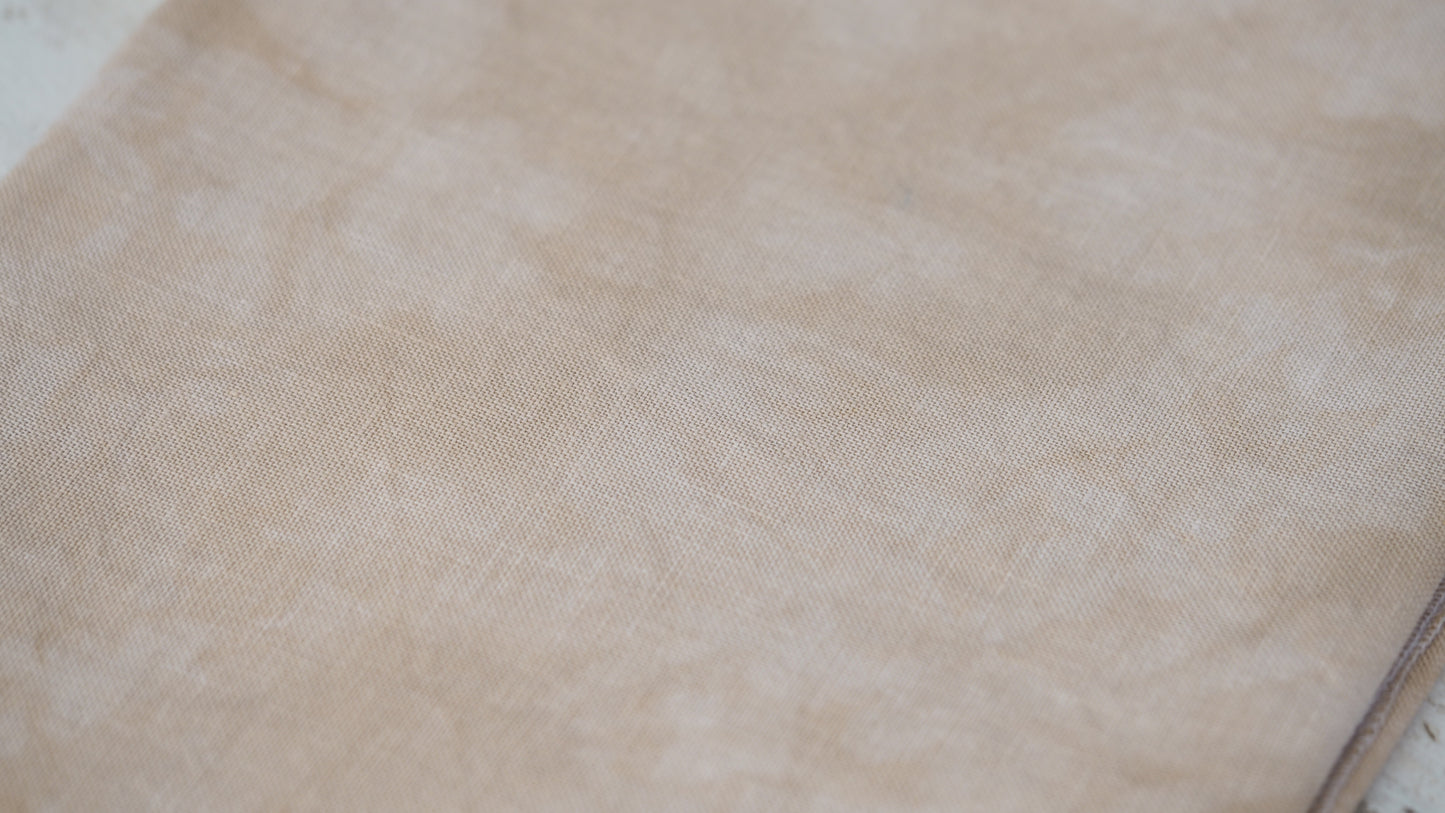 Shrekie's Tan 36ct from NeedleBling Linen (zweigart base)