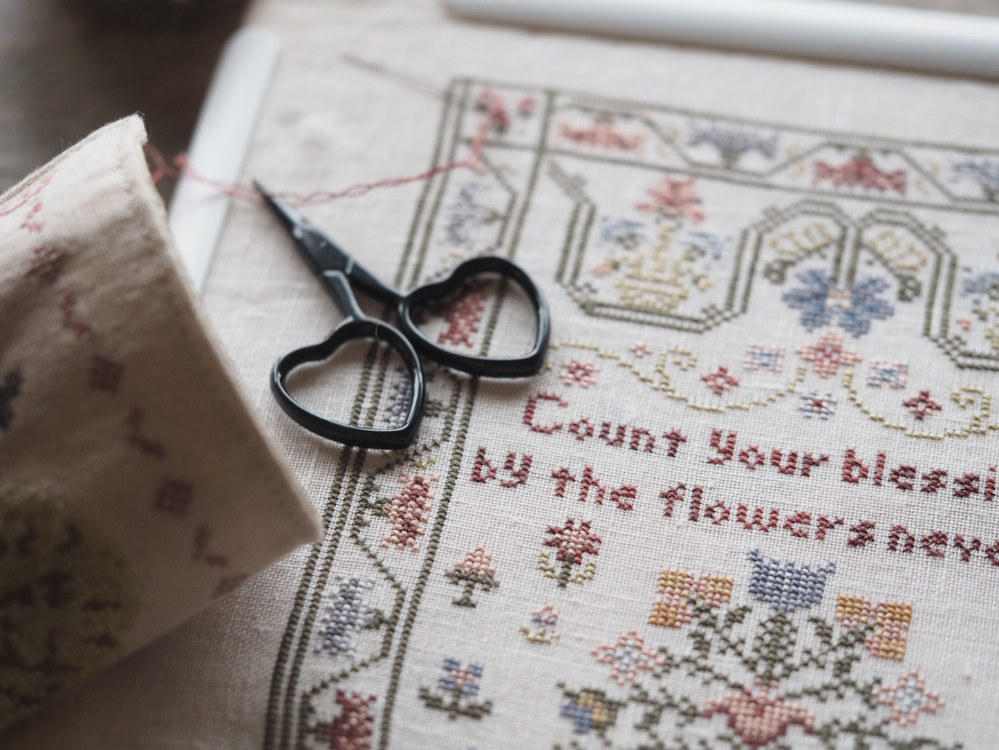 Count your Blessings Printed Pattern and Thread Pack