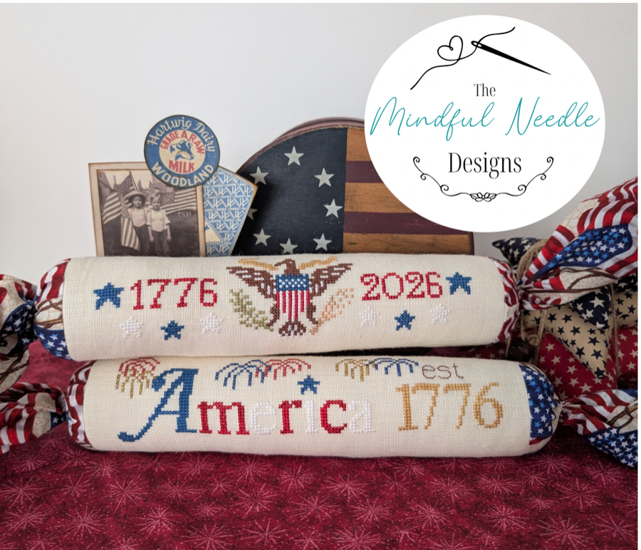 The Mindful Needle - Patriotic Crackers