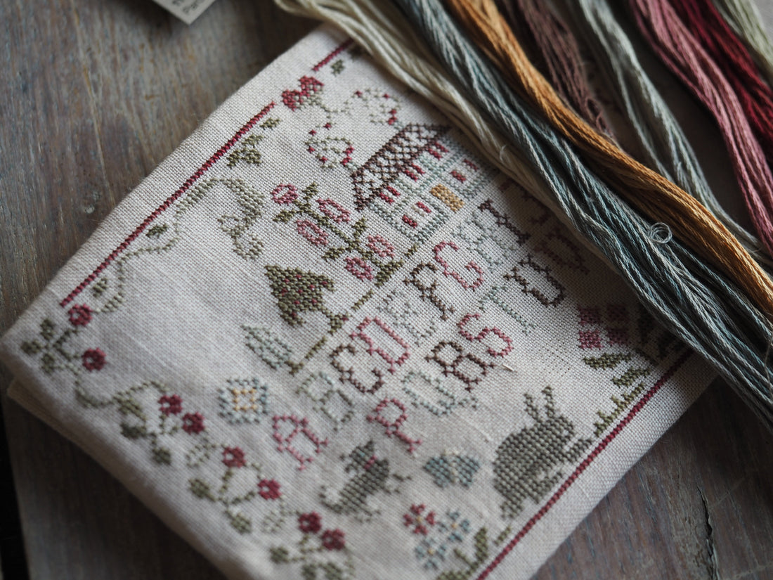 Hello from me and my thoughts on hand dyed threads