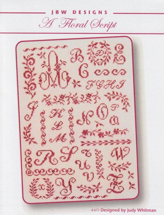 JBW Designs - A floral Script