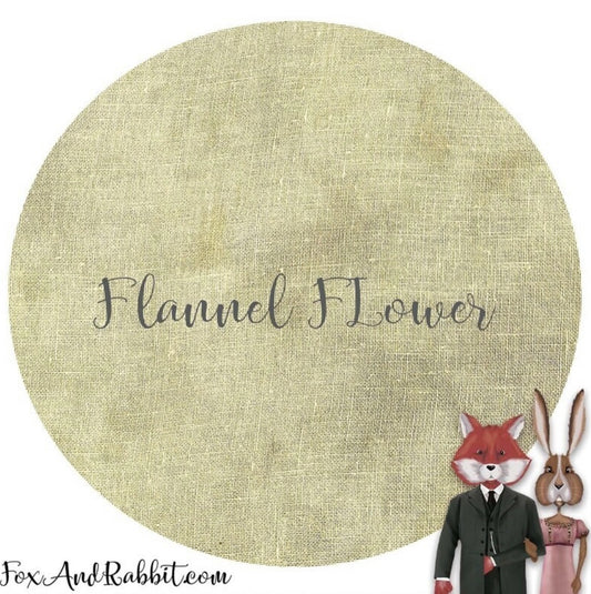Fox and Rabbit 40ct Flannel Flower