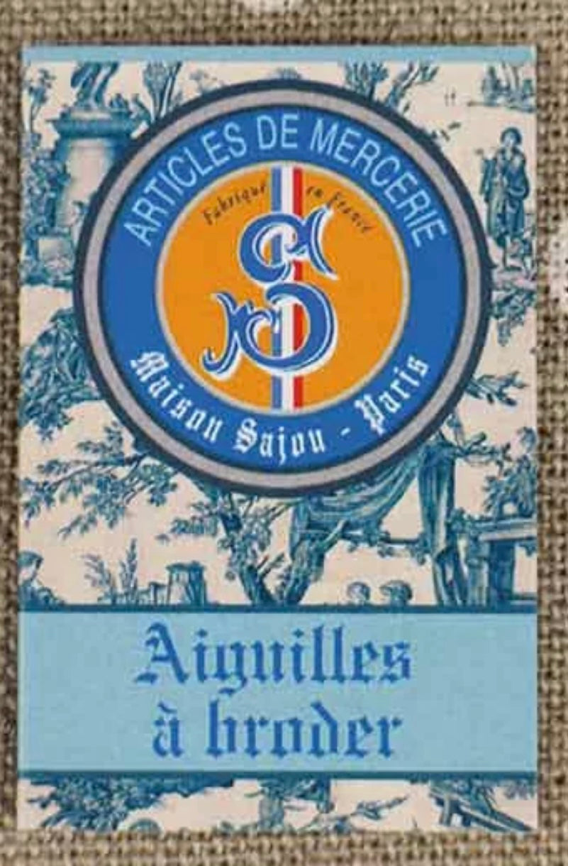 Sajou no 28 round point embroidery needles