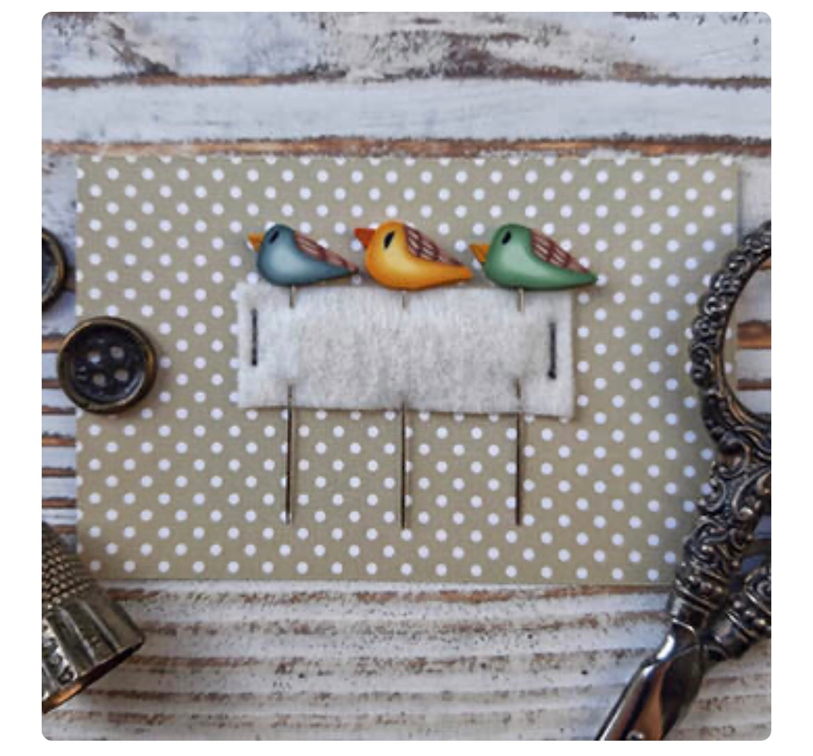 Puntini Puntini - Birds Trio Pins
