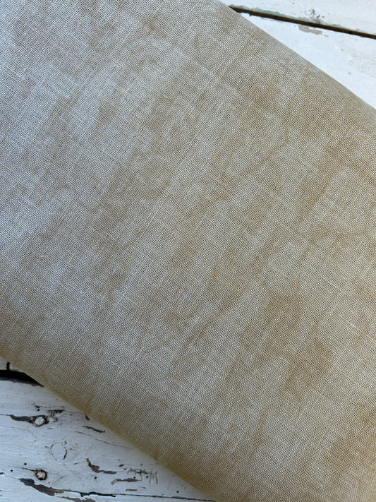 Zweigart 32ct Linen (Belfast) Vintage Mocha (3009) - 48cm x 68cm/19' x 27"