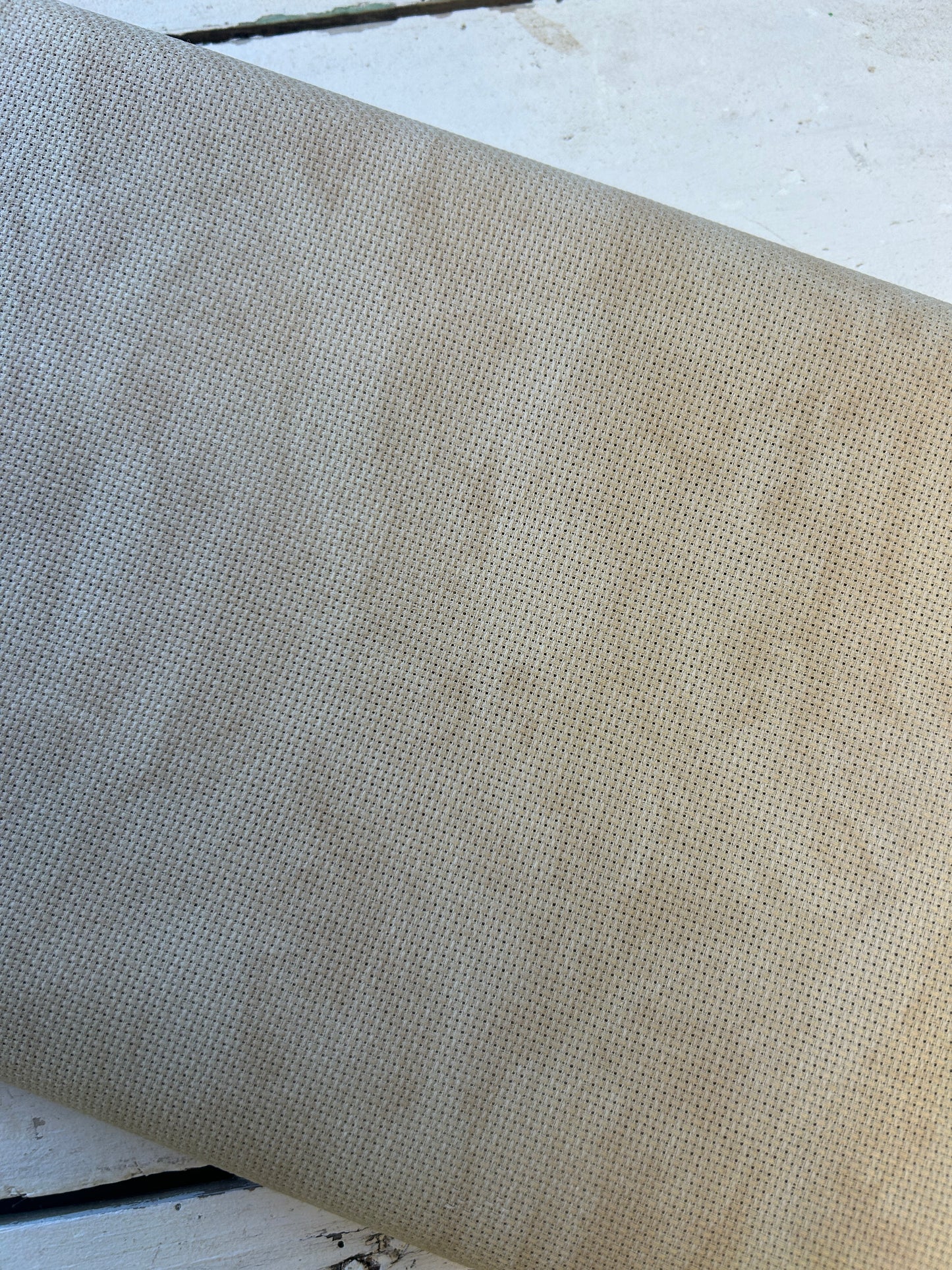 Zweigart 16ct Aida Vintage Mocha (3009) - 48cm x 53cm/19' x 21"