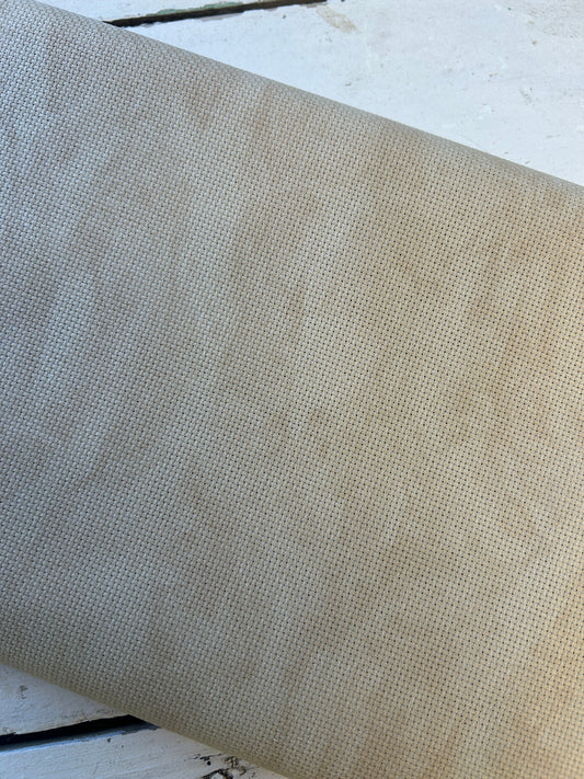 Zweigart 18ct Aida Vintage Mocha (3009) - 48cm x 53cm/19' x 21"
