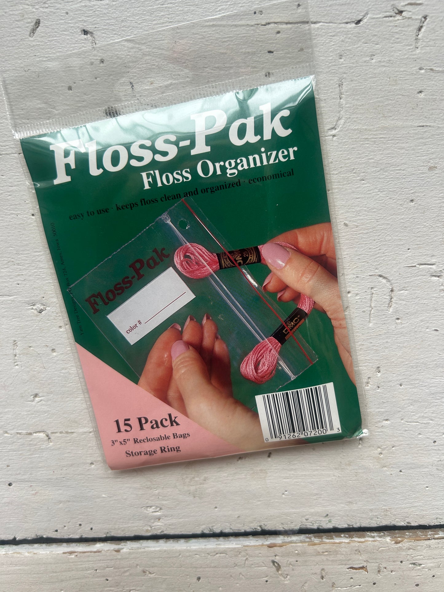 Floss-Pak - 15 bags including storage ring