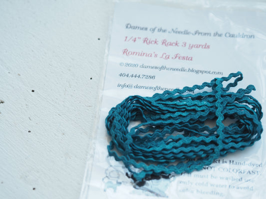 Dames of the Needle - Romina's La Festa 1/4" Rick Rack