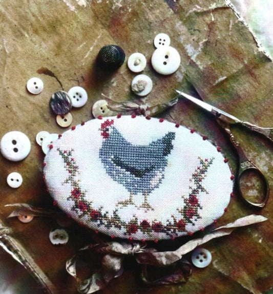 Little French Hen Needlebook