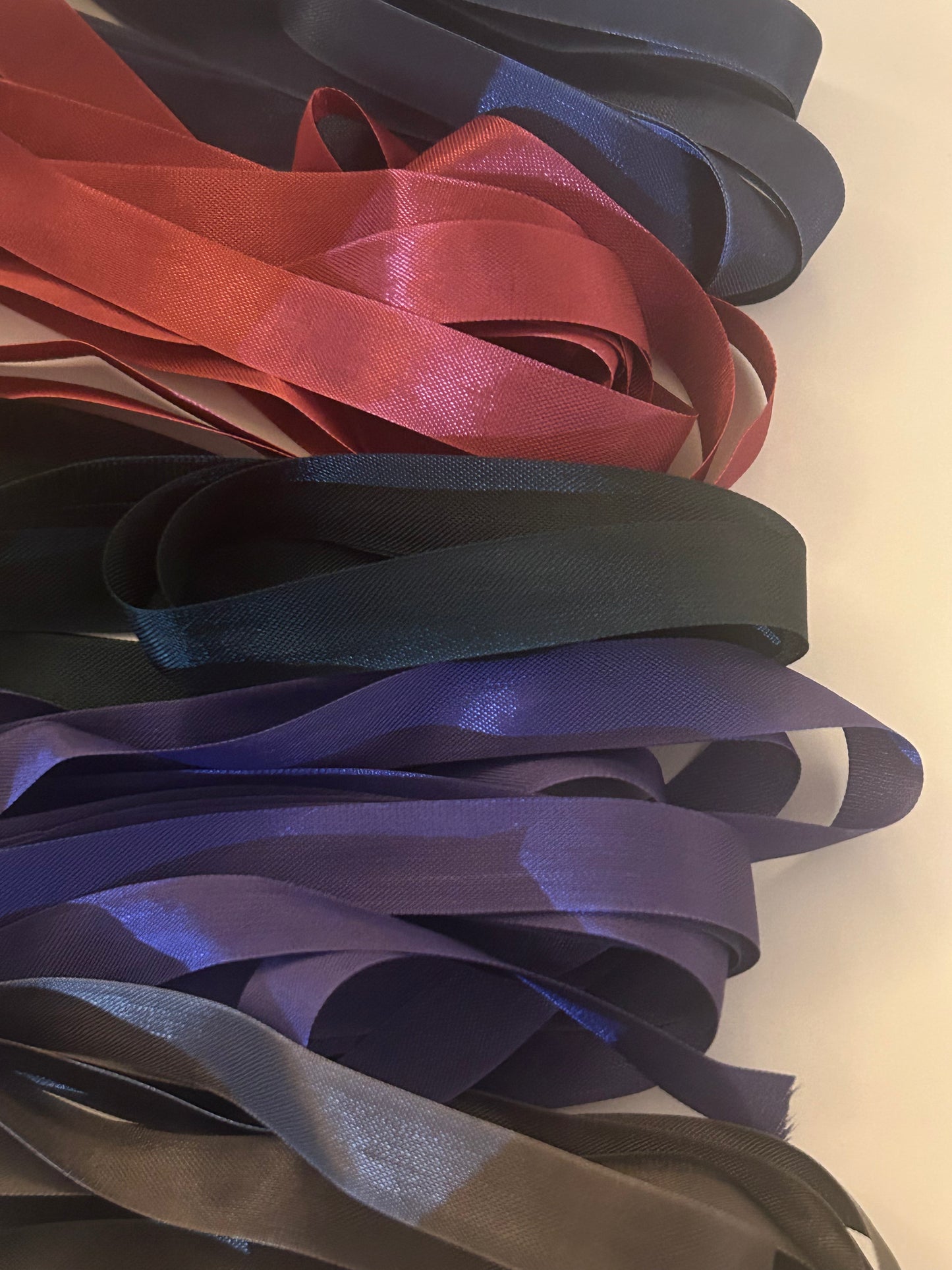 Winter Berries - American Seam Binding 14mm Ribbon