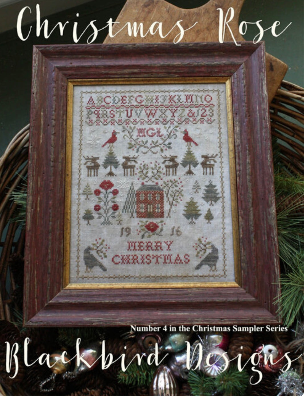 Blackbird Designs Christmas Rose