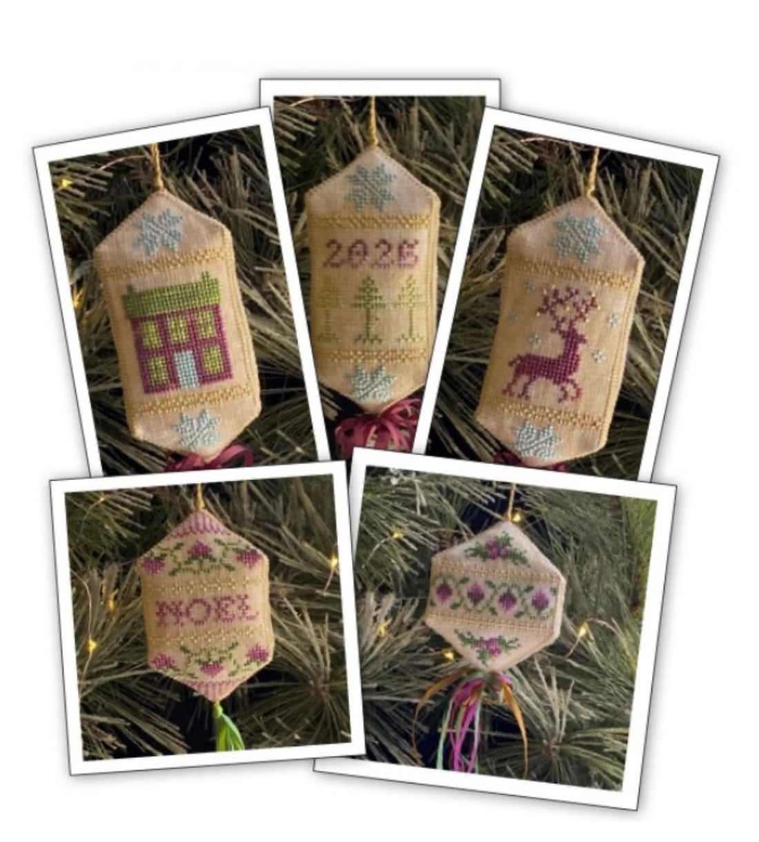 Jean Farish Needleworks - Sampler Ornaments