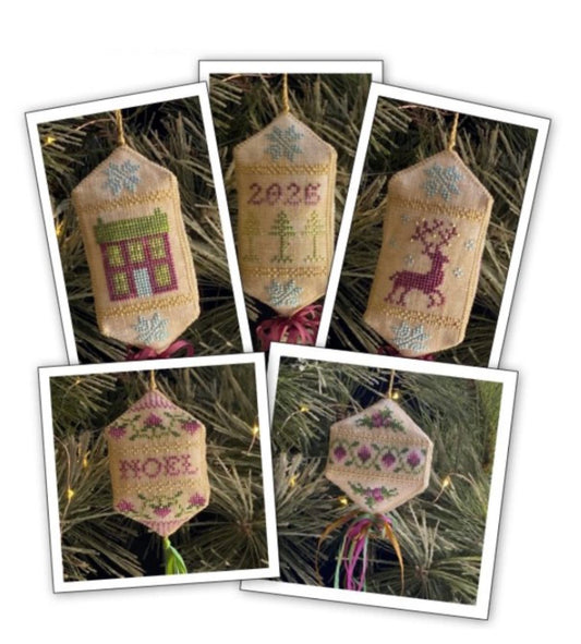 Jean Farish Needleworks - Sampler Ornaments