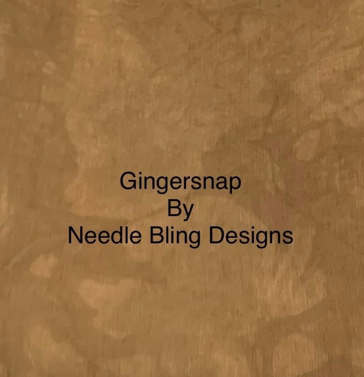 Needle Bling 32ct Gingersnap (Zweigart Base)