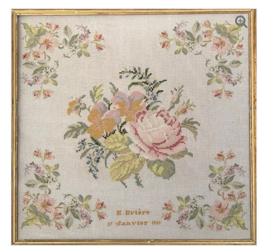 Ernestine Briere 1909 Printed Pattern
