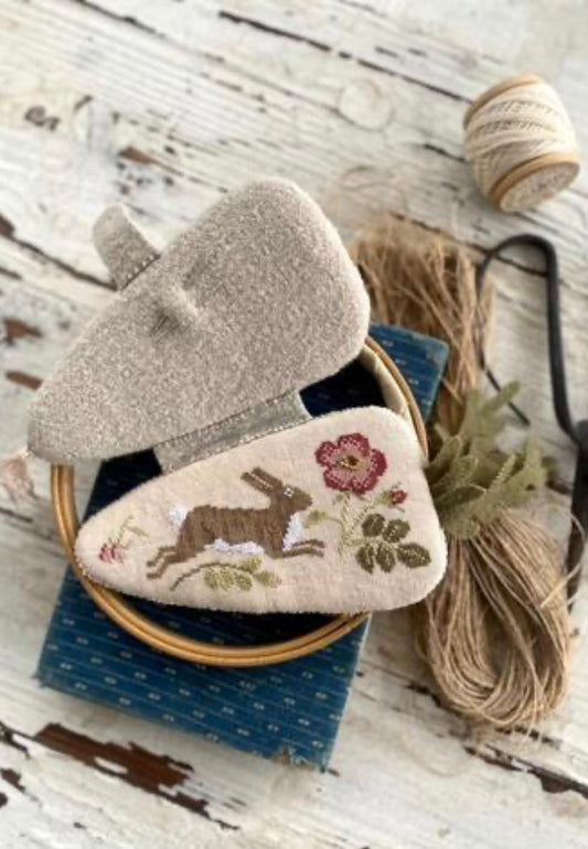 Stacy Nash Velvet Parsnip Needlebook