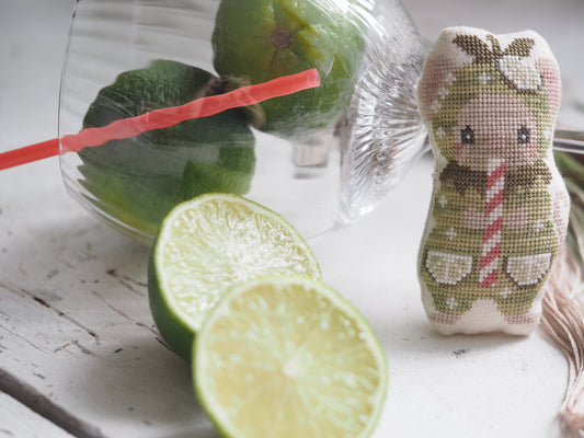 Lime and Elderflower Mouse - Linen and Thread Pack