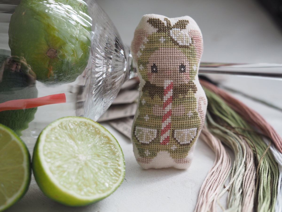 Lime and Elderflower Mouse - Linen and Thread Pack