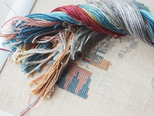 PRE ORDER - Cross Stitch Material Pack - The Stitchery Summer Celebration Box