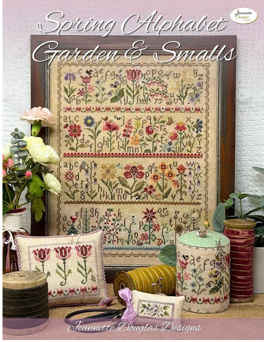 Jeanette Douglas Designs- Spring alphabet garden & smalls